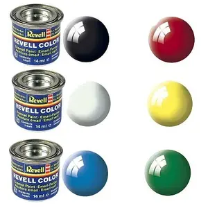 Peinture - REVELL - Couleurs de base - Lot de 6 pots de 14 mlVendu par1001hobbies