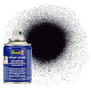 Comparateur de prix : Bombe 100 ml : noir mat revell