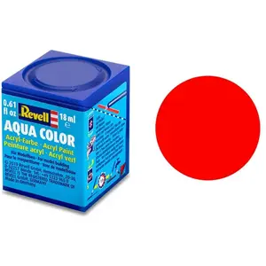 Comparateur de prix : Peinture Aqua Color - Orange fluo mat - REVELL - 18 ml