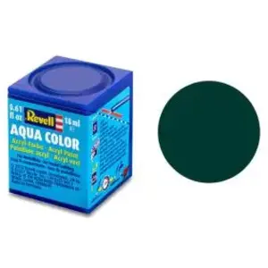 Comparateur de prix : Revell Accessoires Maquettes Aqua Color Noir-Vert Mat-Revell