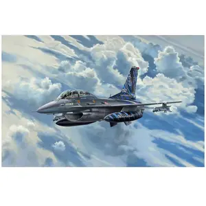 Maquette Revell F-16D FIGHTING FALCON 2/12 - Maquette d'avion - 63844 pas cher