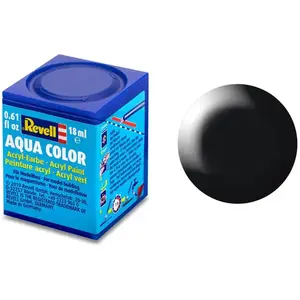 Comparateur de prix : Revell Accessoires Maquettes Aqua Color Noir Satine-Revell