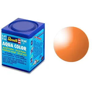 Comparateur de prix : Peinture Aqua Color - Orange clair transparent - REVELL - 18 ml