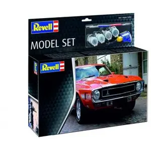 Maquette Revell Model Set '70 Shelby Mustang GT500 1/25 - Maquette de voiture - 67729 pas cher