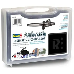 Comparateur de prix : Kit débutant aérographe avec compresseur - Set Airbrush - Revell