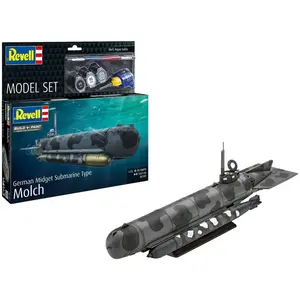 Maquette sous-marin : Model Set German Midget Submarine Type Molch