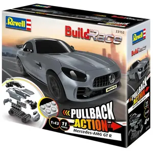 Revell BUILD 'N RACE MERCEDES-AMG GT R, GRISE - Jeu de construction - 23152 pas cher