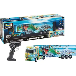 Comparateur de prix : Revell 24534 Mercedes Benz Actros Dino Express 1:32 Camion RC électrique