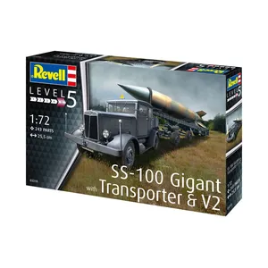 Ss-100 Gigant + Transporter + V2 - 1:72e - Revell pas cher