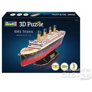 Comparateur de prix : Puzzle 3D - Revell - RMS Titanic 170 - Noir - Adulte - Mixte