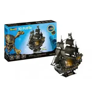 Comparateur de prix : Revell Puzzle 3d BLACK PEARL ÉD. LED - Puzzle 3d - 00155