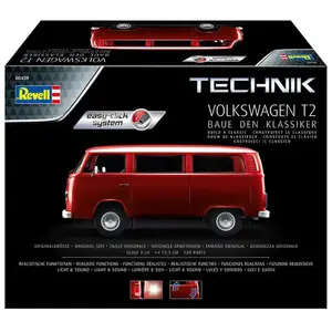 Maquette de voiture Volkswagen T2 - Revell - Technik - Easy Click System - 1:24