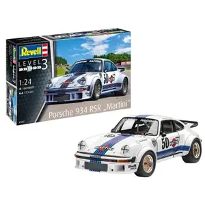 Comparateur de prix : Revell kit Porsche 934 Rde maquette Martini 1:24 blanc 104 pièces