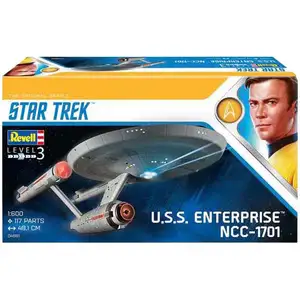 Revell vaisseau spatial USS Enterprise NCC-1701 48 cm 117 pièces pas cher