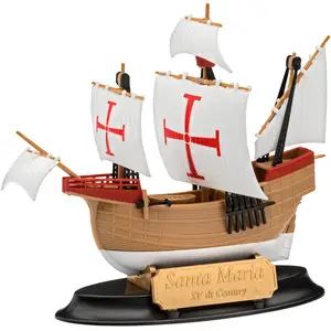 Revell maquette de bateau Santa Maria 8 cm 38 pièces pas cher
