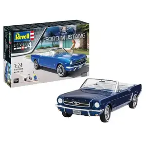 Maquette 60 ans Ford Mustang avec peintures et accessoires