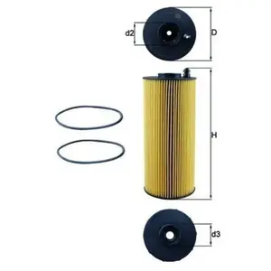 Mahle KNECHT FILTER Filtre à huile (Ref: OX 1059D) pas cher