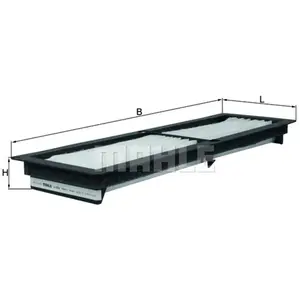 Mahle Filtre d'habitacle (filtre à pollen) KNECHT LA 934 pas cher