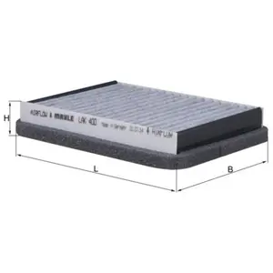 Filtre, Air De L'Habitacle Lak 400 Mahle Hyundai Mahle Lak400 pas cher