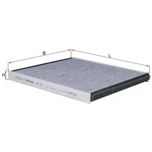 MAHLE KNECHT FILTER Filtre d'habitacle pour DAEWOO: Kalos & CHEVROLET: Aveo, Kalos (Ref: LAK 361) pas cher