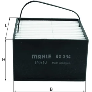 KNECHT FILTER Filtre à carburant (Ref: KX 394) pas cher