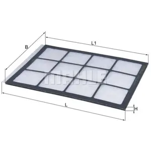 Filtre, air de l'habitacle LA 913 Mahle LA913 pas cher