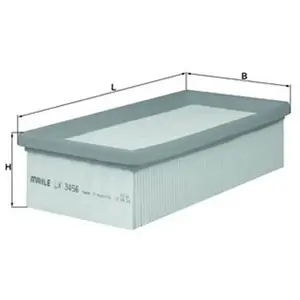 Mahle Filtre à air KNECHT LX 3456 - Réf. KNELX 3456 pas cher