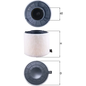 MAHLE LX 4407 Filtre à Air Voiture Moteur pas cher