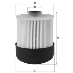 Filtre à carburant KX 338/28D Mahle KX338/28D pas cher