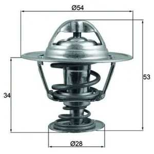 Thermostat, Liquide De Refroidissement Mahle Tx20388d pas cher