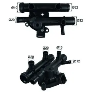 Mahle Thermostat, liqiuide de refroidissement BEHR TI25983D