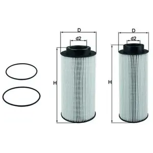 KNECHT FILTER Filtre à carburant (Ref: KX 439KIT) pas cher