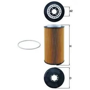 Filtre À Huile Ox 1097d Mahle Man Mahle Ox1097d pas cher