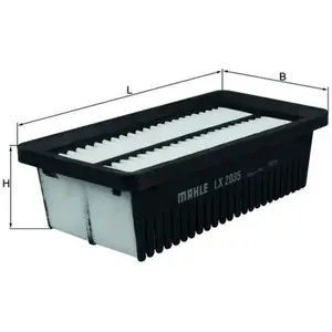 Mahle KNECHT FILTER Filtre à air pour RENAULT: Twingo, Wind (Ref: LX 2035) pas cher