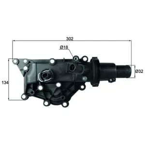 Comparateur de prix : MAHLE Aftermarket Thermostat d'eau pour RENAULT: Kangoo, Scénic, Fluence (Ref: TH 59 83)