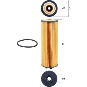 Comparateur de prix : MAHLE Original KNECHT FILTER Filtre à huile pour OPEL: Corsa & CHEVROLET: Aveo (Ref: OX 1155D)