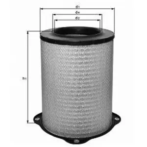 Mahle KNECHT FILTER Filtre à air pour VOLVO: V70, S60 (Ref: LX 976)