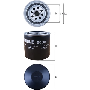 Knecht OC383 Filtre à huile pas cher
