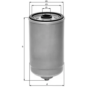 Mahle KNECHT FILTER Filtre à carburant pour VOLVO: V70, S80, S60, XC 90, XC 70 (Ref: KC 104)