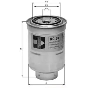 KNECHT FILTER Filtre à carburant pour TOYOTA: Hiace, Hilux, Land Cruiser, Dyna (Ref: KC 135D) pas cher