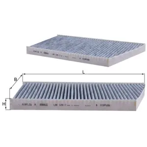 Comparateur de prix : KNECHT FILTER Filtre d'habitacle pour MERCEDES-BENZ: Classe CLK, Classe C, Classe CLC (Ref: LAK 129/1)