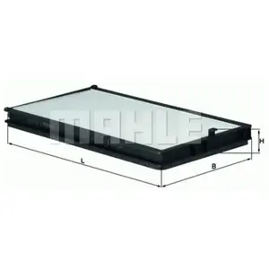 Mahle Filtre d'habitacle (filtre à pollen) KNECHT LA 177 pas cher