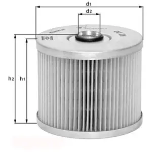 Filtre à carburant KX 183D Mahle KX183D pas cher