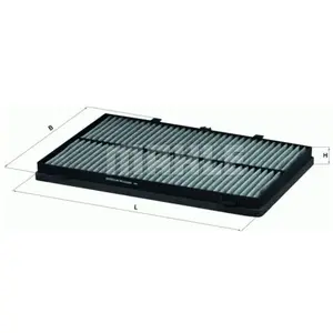 KNECHT FILTER Filtre d'habitacle pour ROVER: 75 & MG: MG ZT, MG XPower (Ref: LAK 243) pas cher