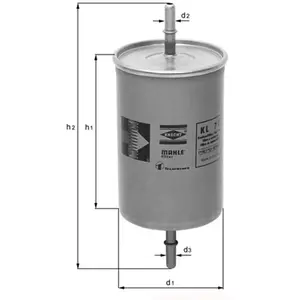 Comparateur de prix : MAHLE KNECHT FILTER Filtre à carburant pour DAEWOO: Kalos & CHEVROLET: Spark, Aveo, Kalos (Ref: KL 470)