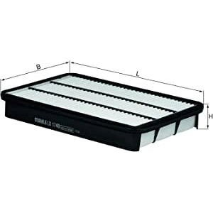 Knecht Filtre à air LX 1740 Mahle LX1740 pas cher