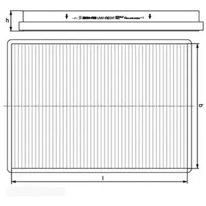 Comparateur de prix : Mahle KNECHT FILTER Filtre d'habitacle pour VOLKSWAGEN: Passat (Ref: LA 44)