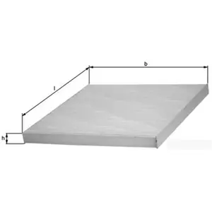 Filtre, air de l'habitacle LA 157 Mahle LA157 pas cher