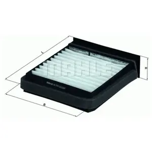 MAHLE Filtre d'habitacle (filtre à pollen) KNECHT LA 376 pas cher