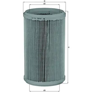 Mahle KNECHT FILTER Filtre à air pour ALFA ROMEO: Spider, 166, GTV, 156 & LANCIA: Kappa (Ref: LX 914) pas cher